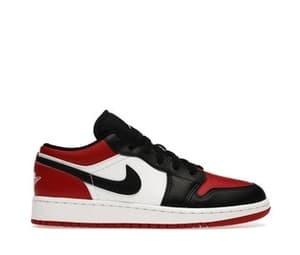 Buy Jordan 1 Low Bred Toe (GS) at Sasom – Authentic and Ready to Ship