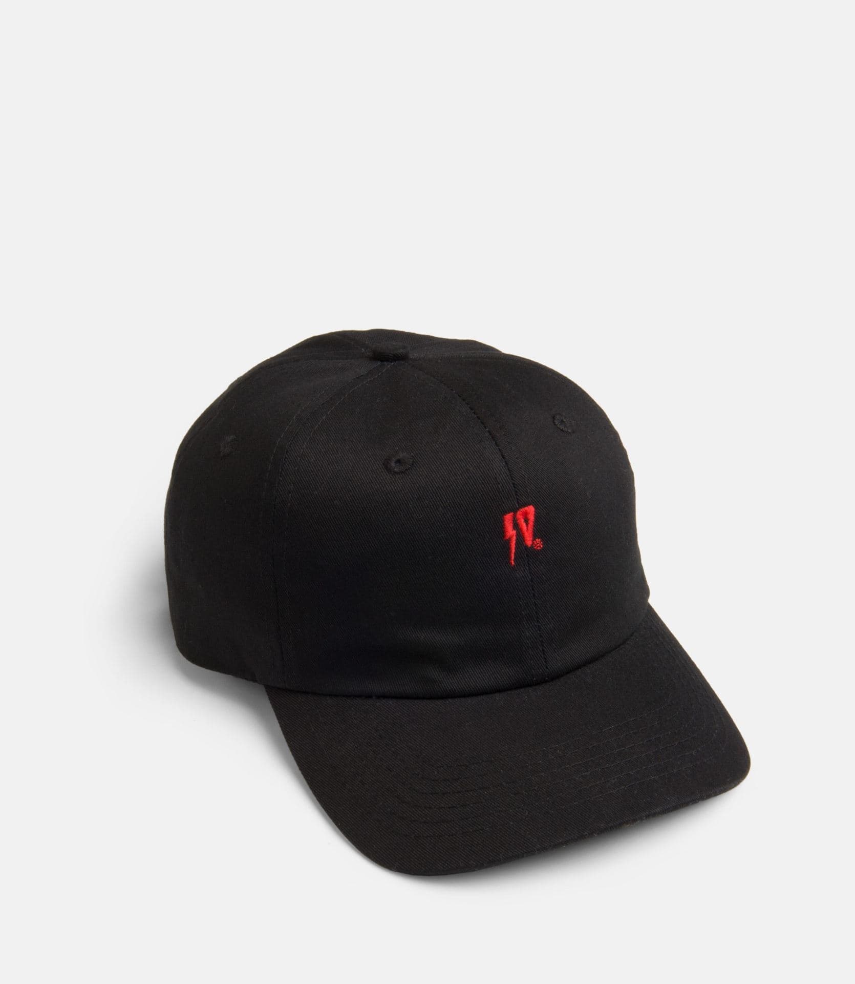 10 STRIKES HAT Black