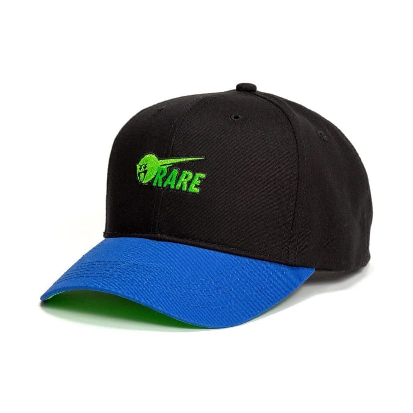 Pink Dolphin RARE TWILL HAT Black