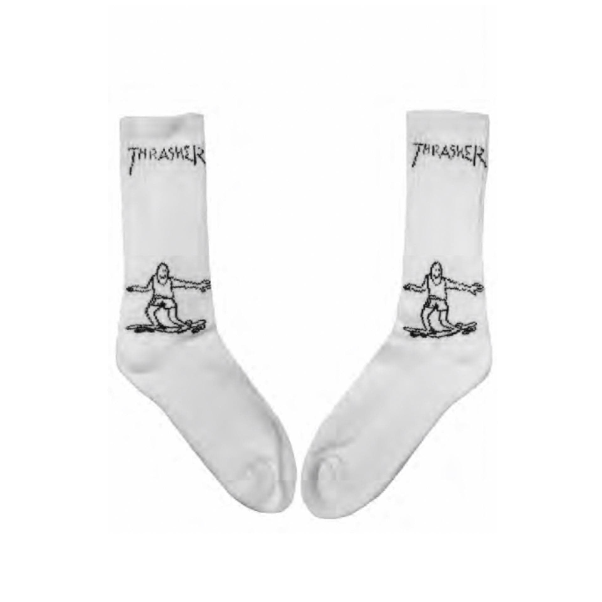 ANKLE GONZ SOCKS White