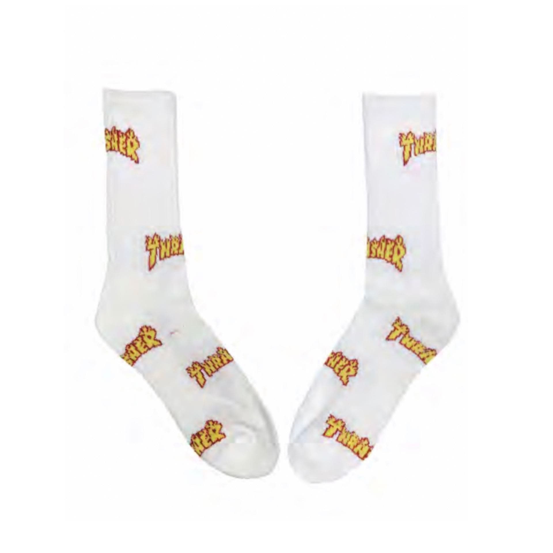 OG FLAME SOCKS White