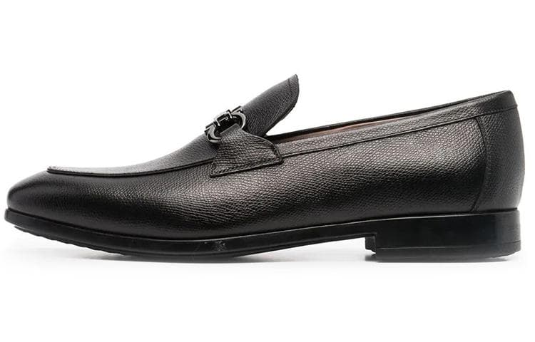 Ferragamo FERRAGAMO Gancini Leather Loafers