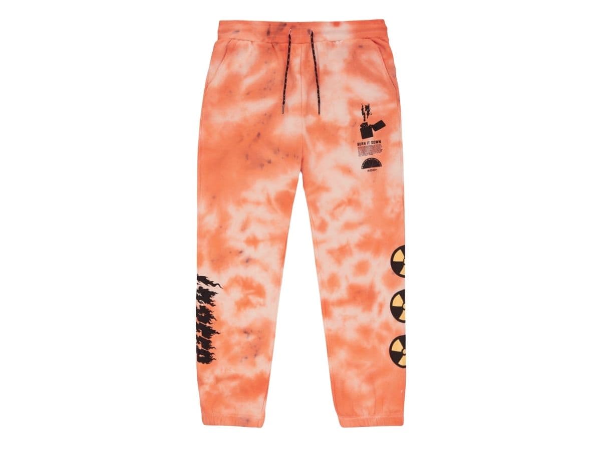 10DEEP RADIATED SWEATPANT Orange