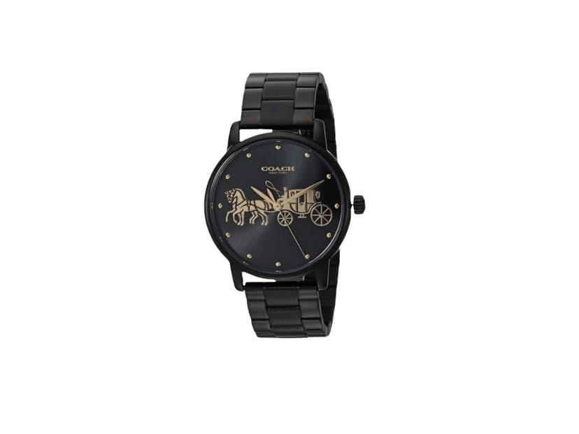 Coach Coach Grand Watch ฺBlack