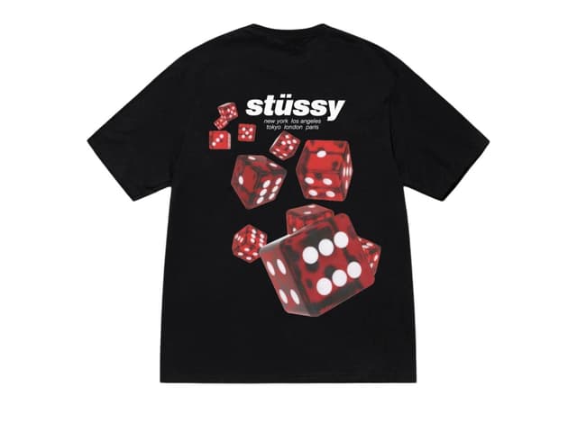 Stussy Stussy Rollers Tee Black - view 1