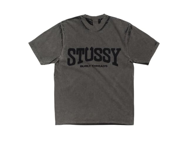Stussy Stussy Burly Stone Washed Tee Black - view 2