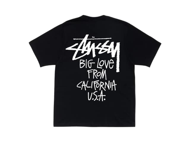 Stussy Stussy Big Love Tee Black - view 1