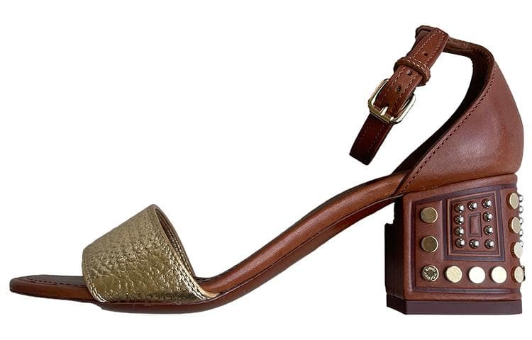 Louis Vuitton Louis Vuitton Strap Sandals 6cm Women's Brown