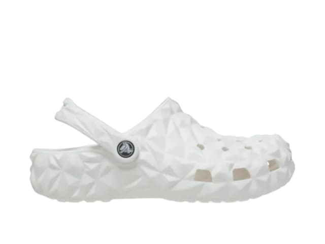 Crocs Crocs Classic Geometric Clog 'White' - view 1