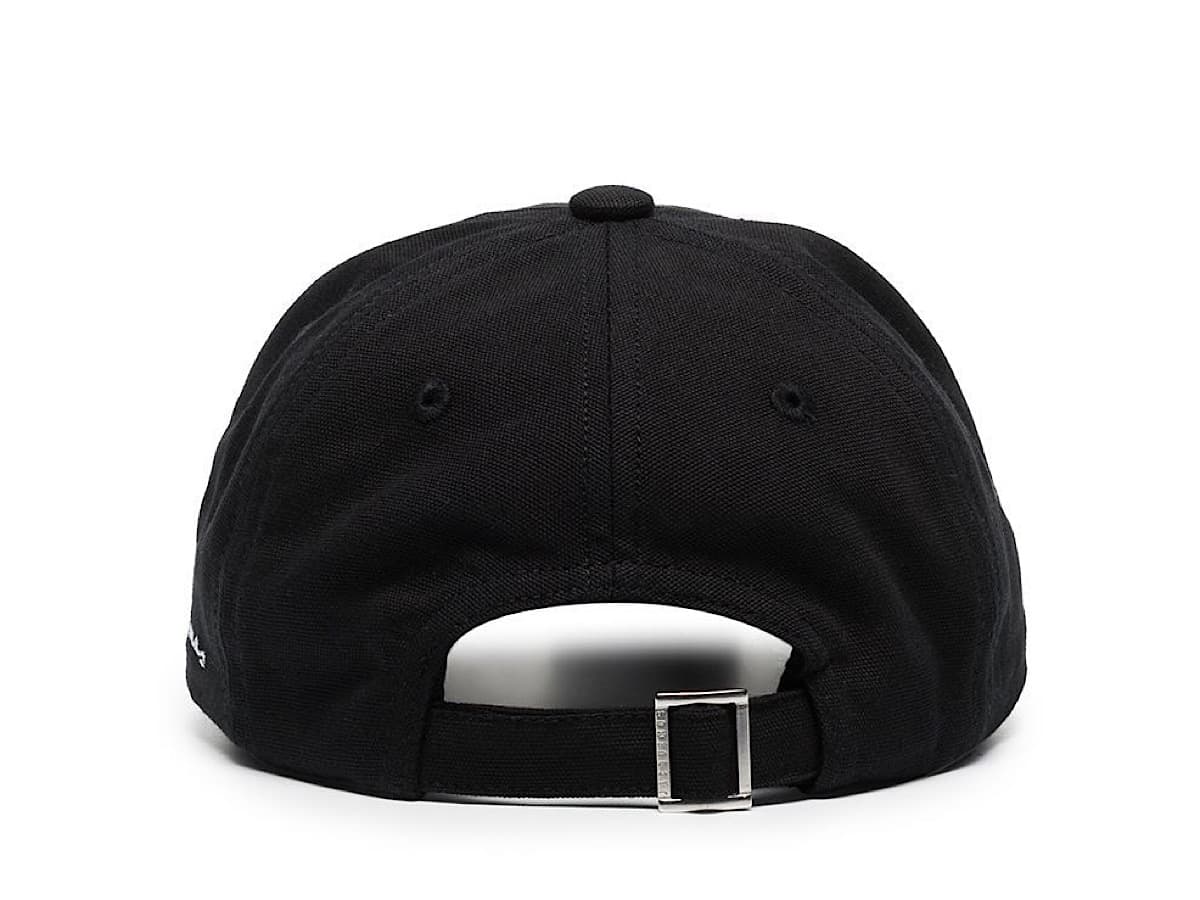 Jacquemus La Casquette Baseball Capblack Cotone