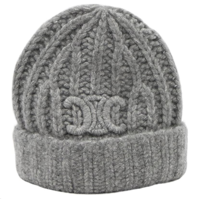 Celine Celine Triomphe Knit Beanie