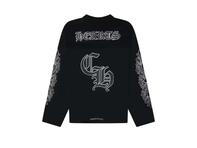 Chrome Hearts Chrome Hearts Long-sleeve Jersey Black - view 2