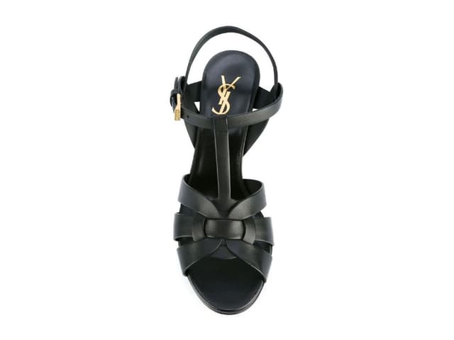 Saint Laurent Saint Laurent Sandali Tributeblack Leather  Leather (W) - view 4
