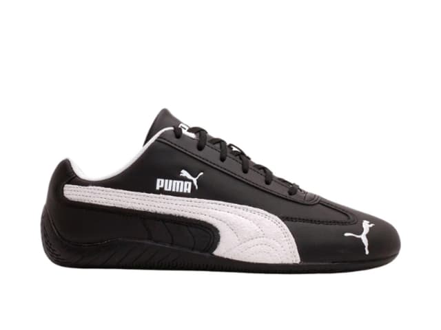 Puma Puma Speedcat Leather Sneakers Black White - view 1