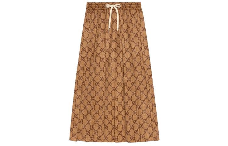 Gucci Gucci Gg Technical Jersey Skirt