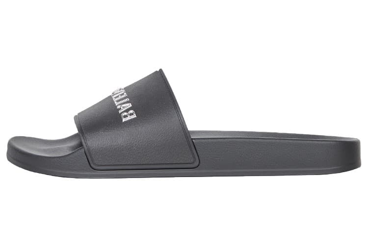Chrome Hearts Balenciaga Pool Slide Black