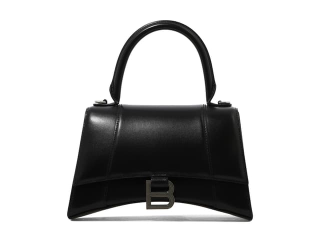 Balenciaga Balenciaga Hourglass Handbagblack Pelle Di Vitello CARRYOVER - view 1