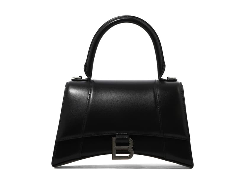 Balenciaga Balenciaga Hourglass Handbagblack Pelle Di Vitello CARRYOVER