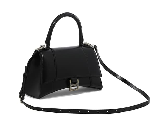 Balenciaga Balenciaga Hourglass Handbagblack Pelle Di Vitello CARRYOVER - view 2