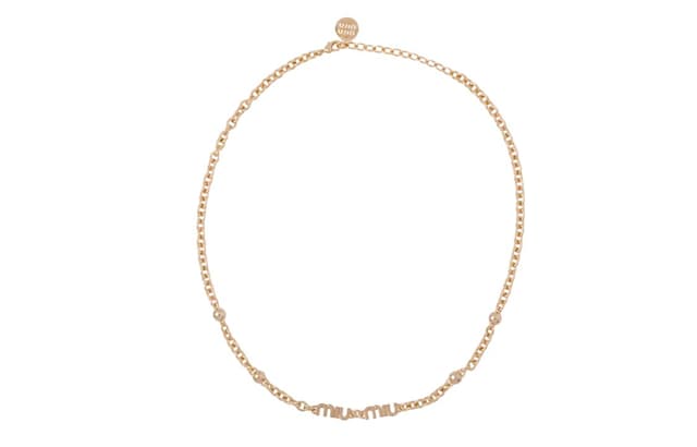Miu Miu Miu Miu Metal Necklace - view 2