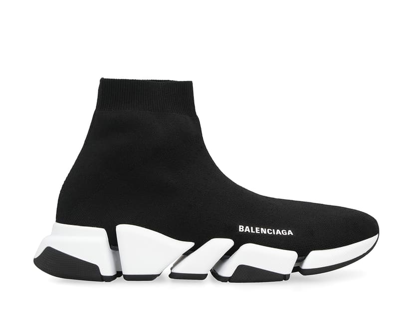 Balenciaga Balenciaga Speed Knitted Sockstyle Sneakersblack Polyurethane 80 Rubber Elastane 20 CARRYOVER