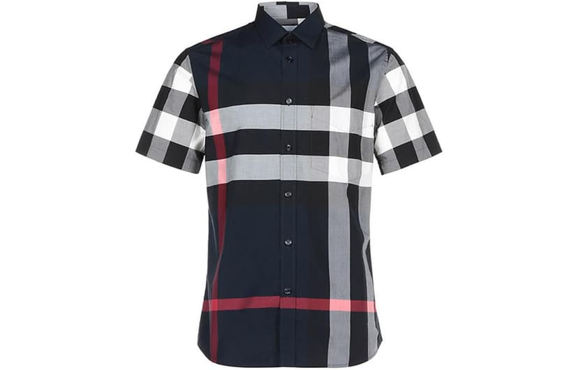 Burberry Burberry Shirts Men Navy