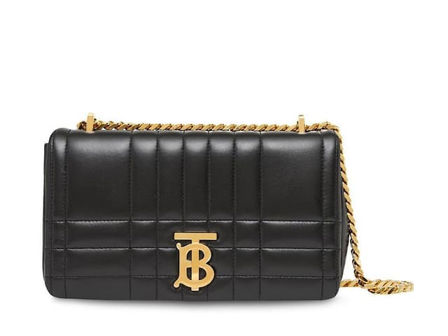 Burberry Burberry Burberry Quilted Leather Small Lola Bagblack Lh - view 1