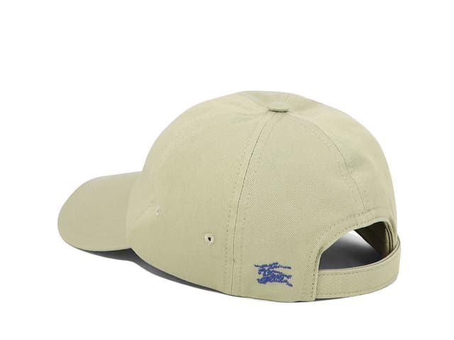 Burberry Burberry Ekd Baseball Capgreen Cotton - view 3