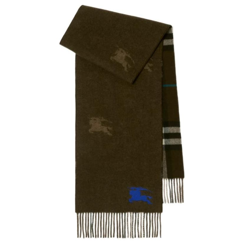 Burberry Burberry Checkered Reversible Scarf