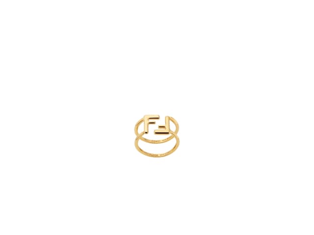 Fendi Fendi FF Rings Gold - view 1