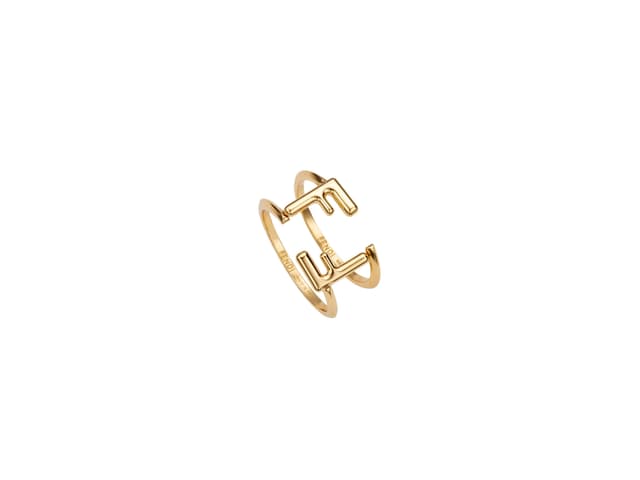 Fendi Fendi FF Rings Gold - view 2