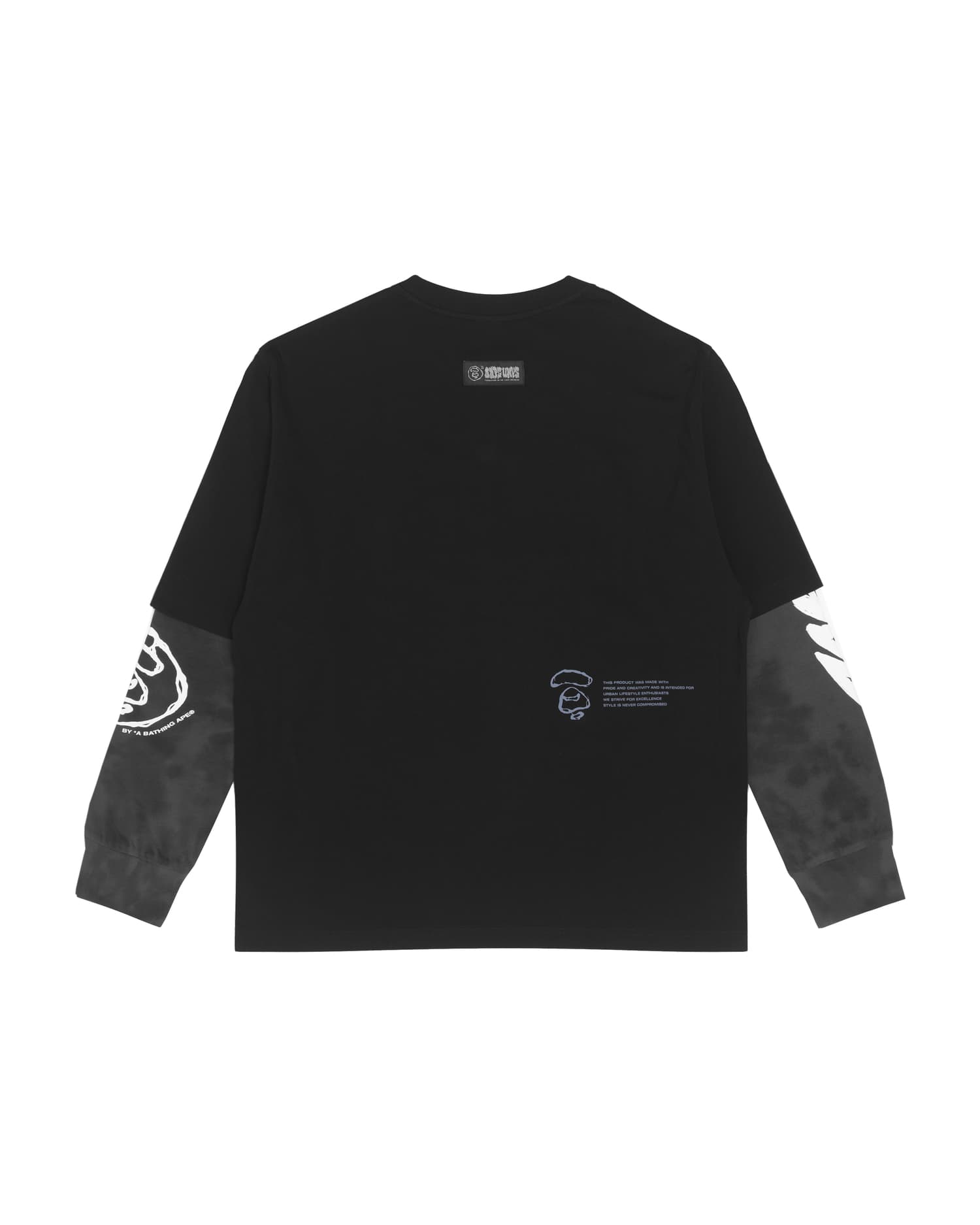 Aape Long Sleeve Tee Black