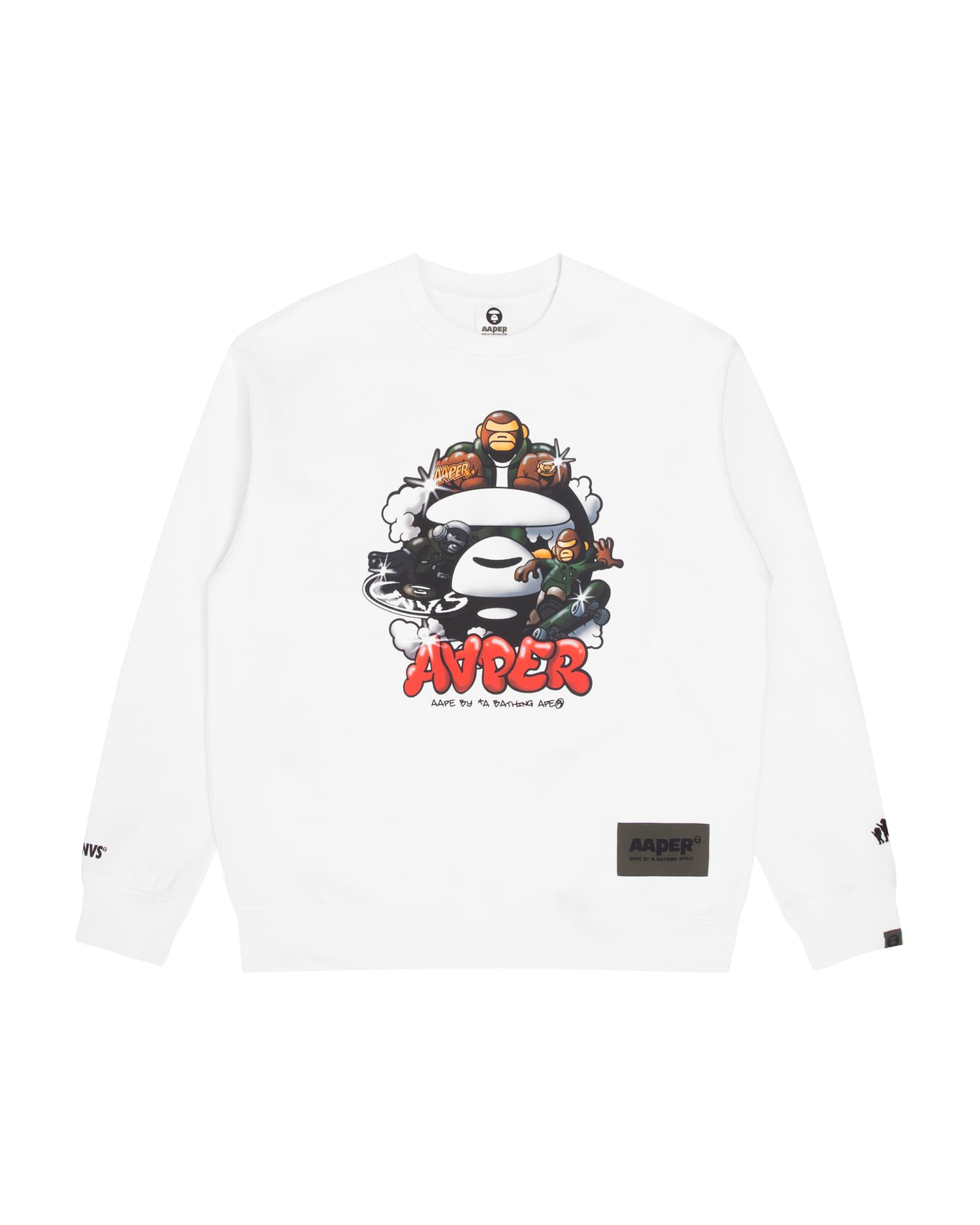 Aape Sweat Shirt White