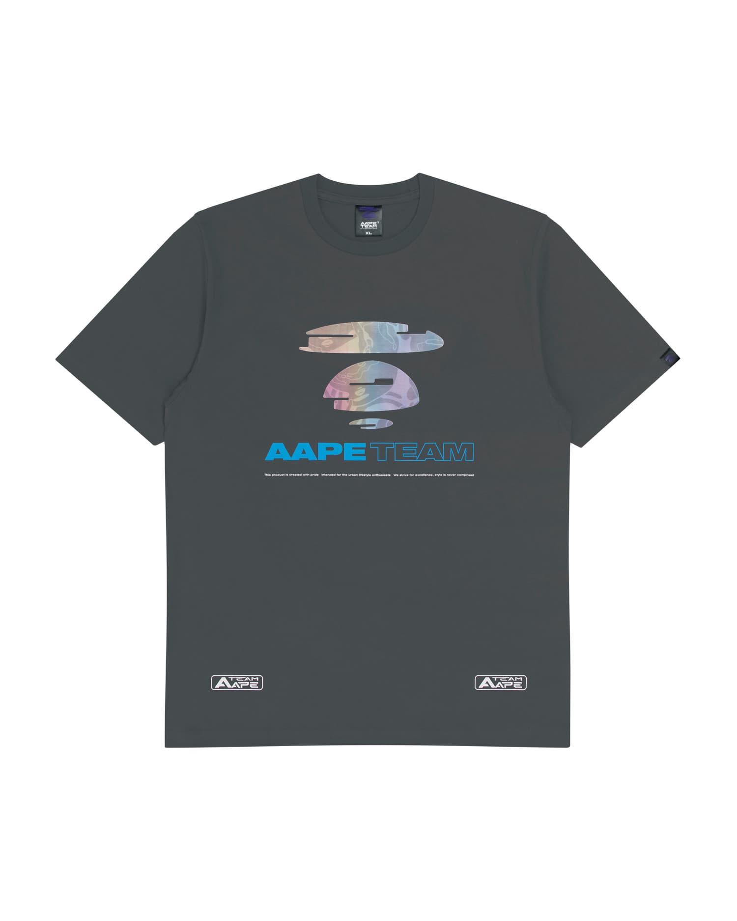 Aape Short Sleeve Tee Grey