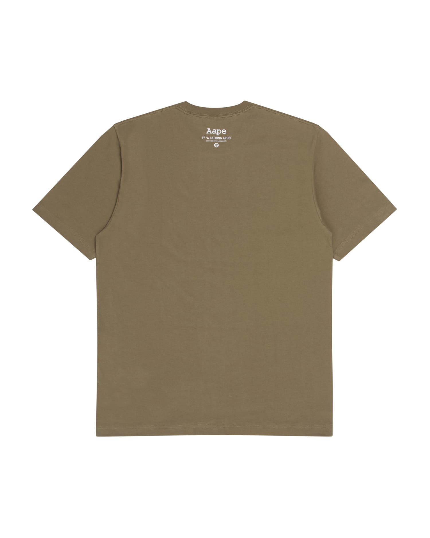 Aape Short Sleeve Tee Dark Beige