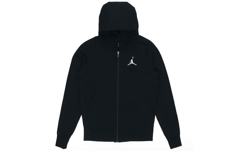 Jordan Jordan Embroidered Knit Jackets Men Black
