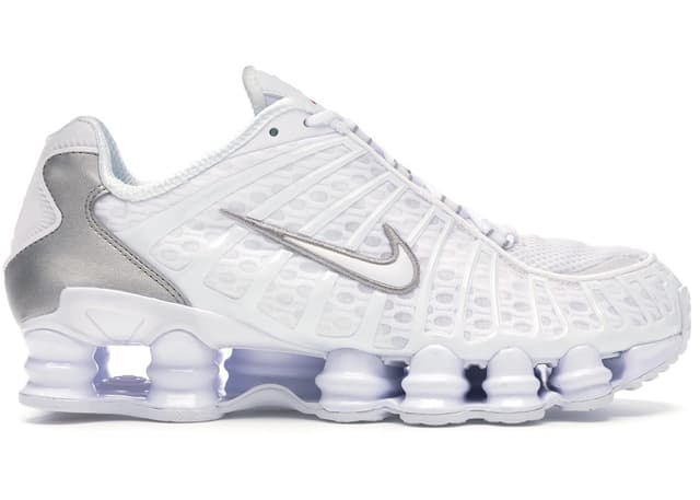 Nike Nike Shox TL White Metallic Silver - view 1
