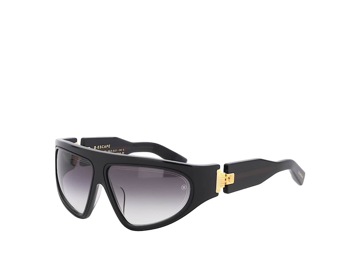 Balmain Bescape Sunglassesblack 100ac 100ti