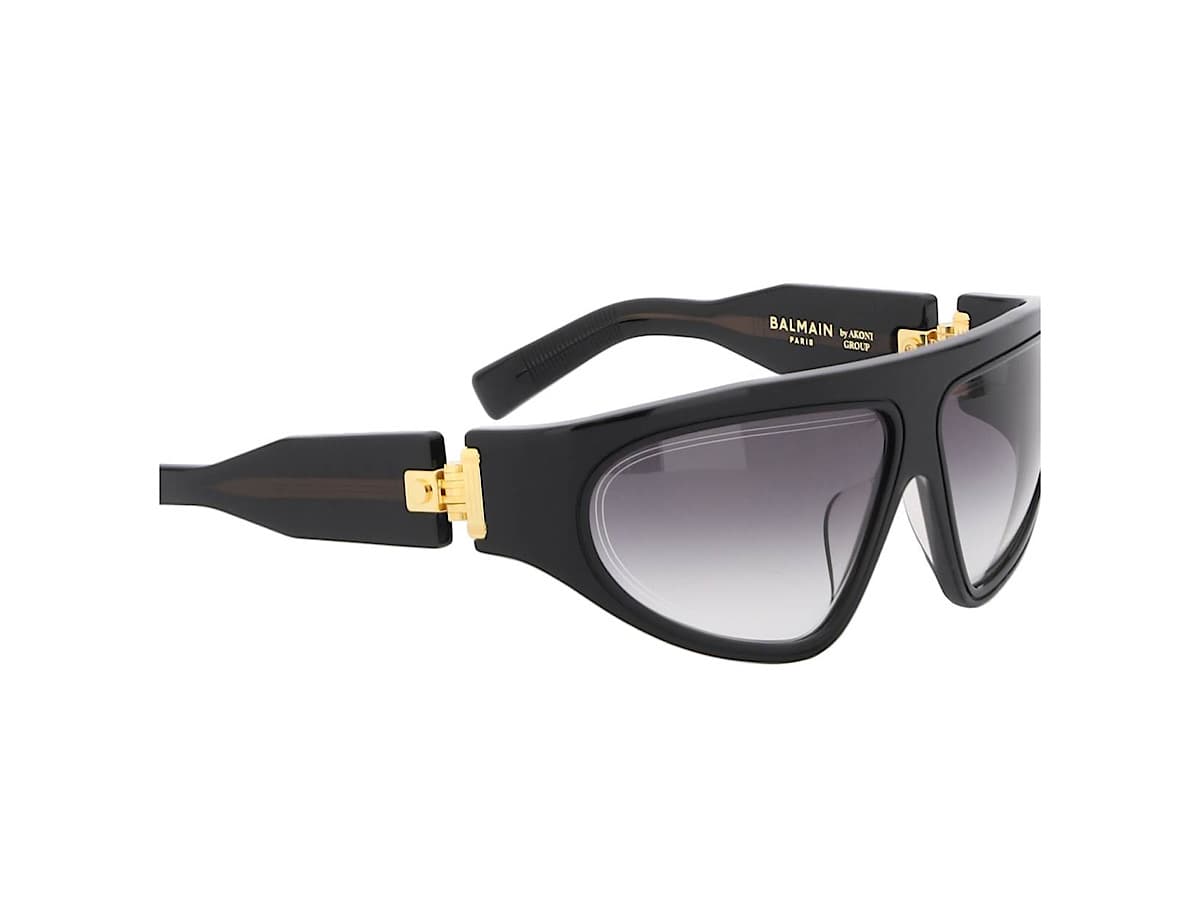 Balmain Bescape Sunglassesblack 100ac 100ti