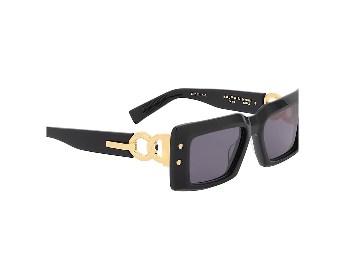 Balmain Imprial Sunglassesblack Ac Ti