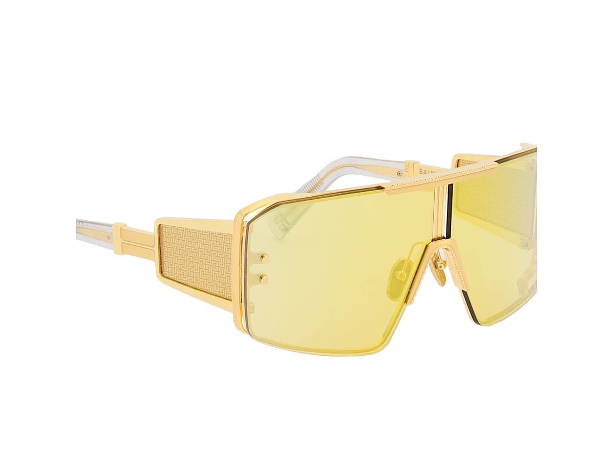 Balmain Le Masque Sunglassesyellow Ti