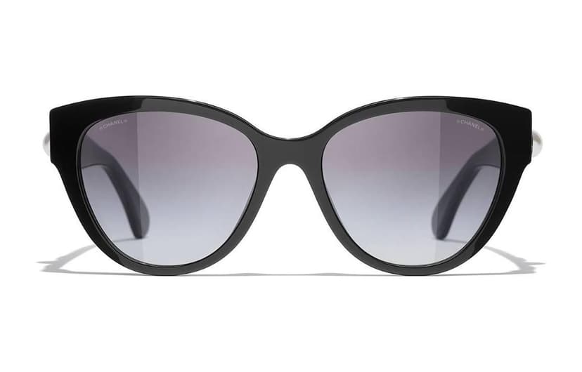 Chanel Chanel Sunglasses Unisex Black