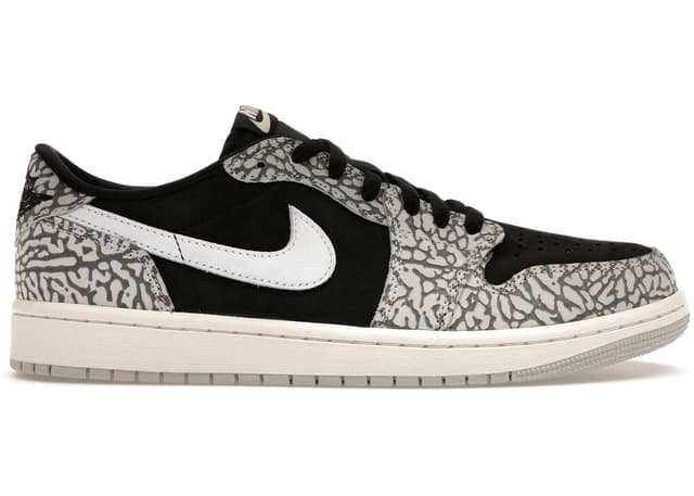 Jordan Jordan 1 Retro Low OG Black Cement - view 1