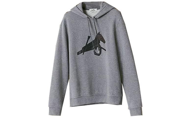 Hermes Hermes Sweatshirts Men Gray