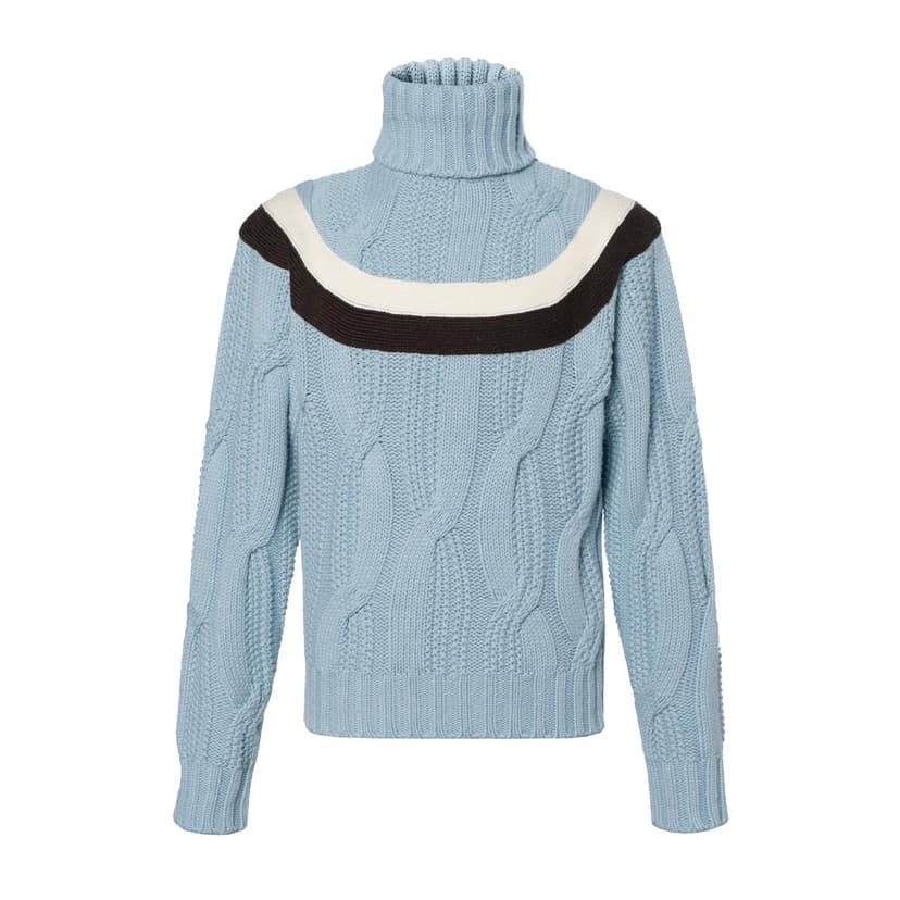 Hermes Hermes Sweaters Men Sky Blue