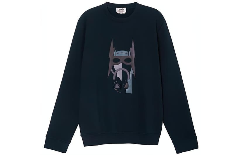 Hermes Hermes FW22 Sweatshirt Men's Marine Blue