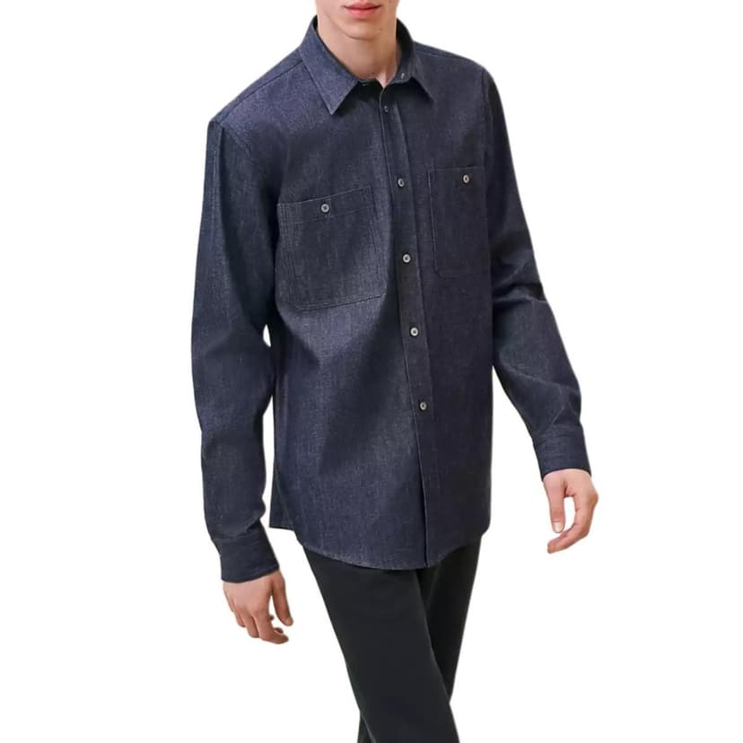 Hermes Hermes Shirts Men Indigo
