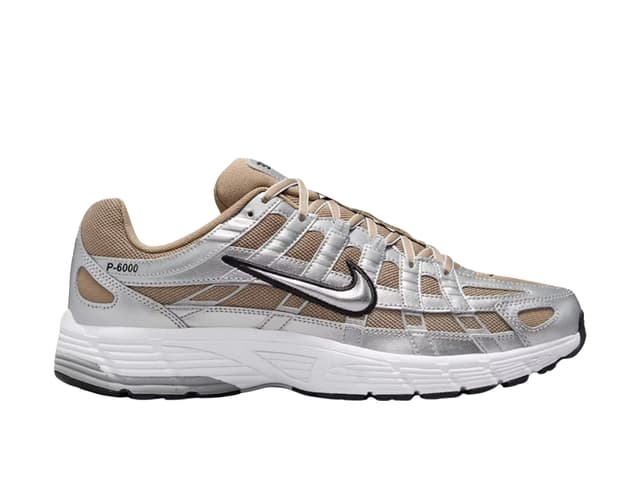 Nike Nike P-6000 Khaki Metallic Silver - view 1