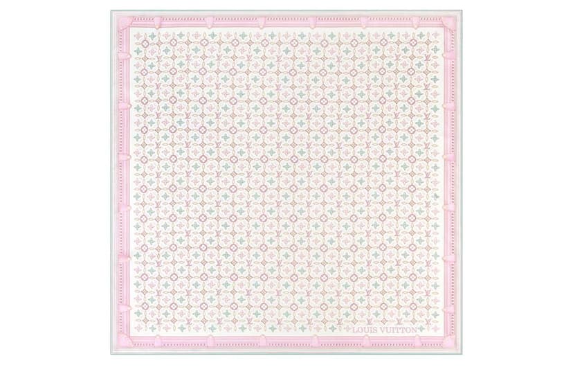 Louis Vuitton Louis Vuitton Silk Scarves Women's Pink