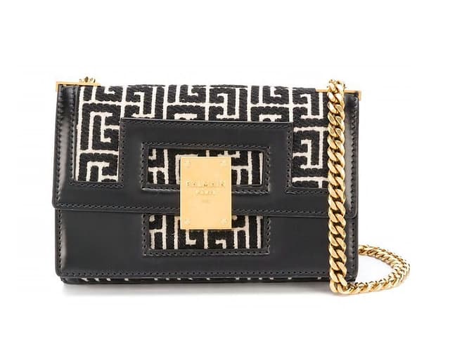 Balmain Balmain 1945 Mediummonogram Jacquardivoryblack 90every 10pl - view 1